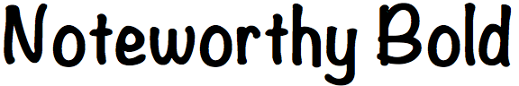 Apple noteworthy font download windows