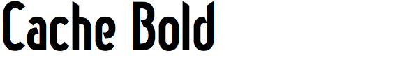 Cache Bold