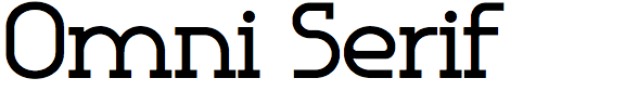 Omni Serif