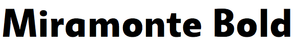 Miramonte Bold