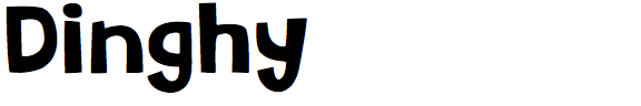 Dinghy (Atlantic Fonts)