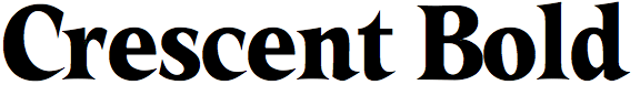Crescent Bold