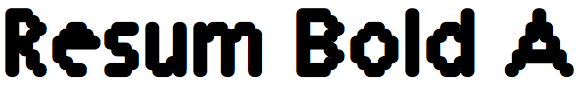 Resum Bold A
