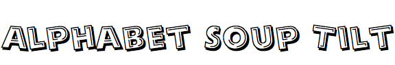 Alphabet Soup Tilt