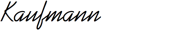 Kaufmann (BT)