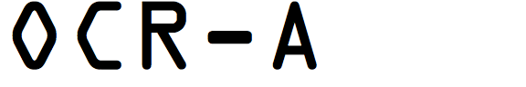 OCR-A (BT)