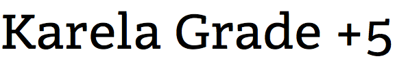 Karela Grade Plus 5