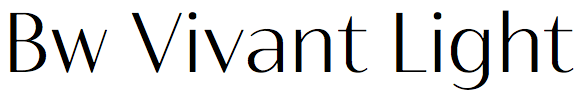 Bw Vivant Light