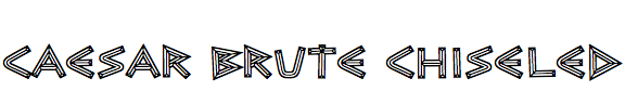 Caesar Brute Chiseled