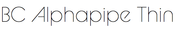 BC Alphapipe Thin