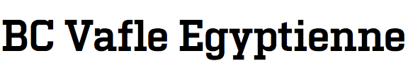 BC Vafle Egyptienne