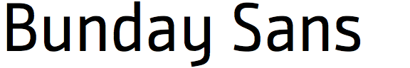 Bunday Sans