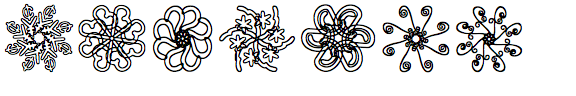 Download Identifont Ff Dingbats 2 0 Stars And Flowers SVG Cut Files