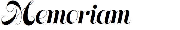 Memoriam