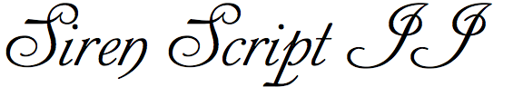Siren Script II