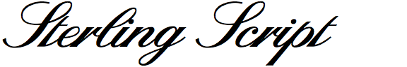 Sterling Script