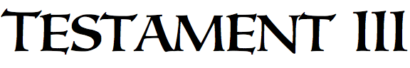 Testament III