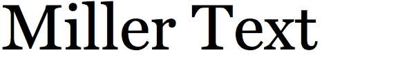 Miller Text