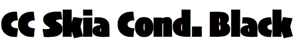 CC Skia Condensed Black