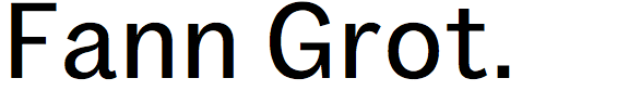 Fann Grotesque