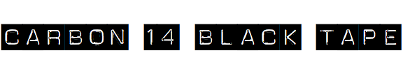 Carbon 14 Black Tape