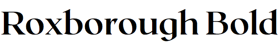 Roxborough Bold
