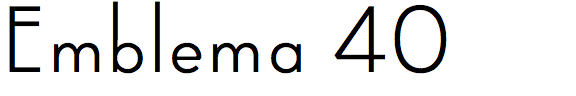 Emblema 40