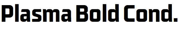 Plasma Bold Condensed
