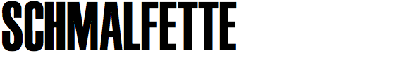 Schmalfette