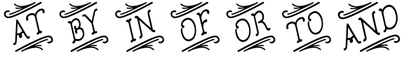Church in the Wildwood Catchwords 2