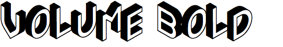 Volume Bold