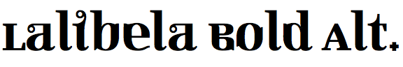 Lalibela Bold Alternate