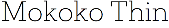 Mokoko Thin