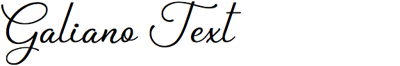 Galiano Text