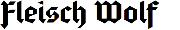 Fleisch Wolf