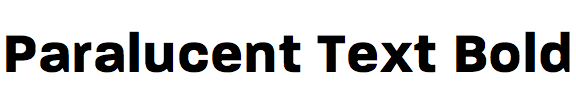 Paralucent Text Bold