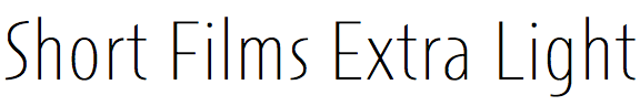 Short Films Extra Light