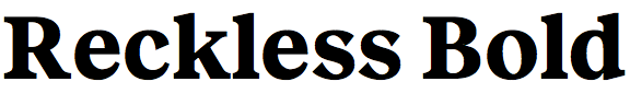 Reckless Bold