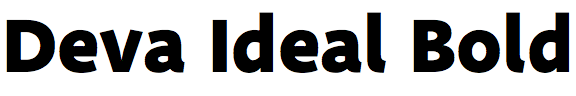 Deva Ideal Bold