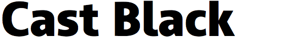 Cast Black
