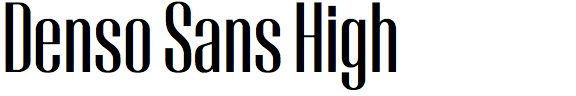 Denso Sans High