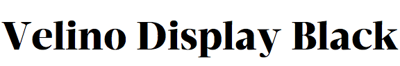 Velino Display Black