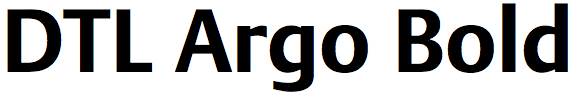 DTL Argo Bold