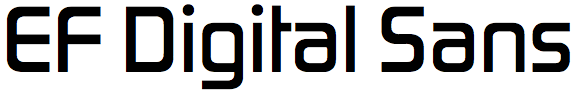 EF Digital Sans