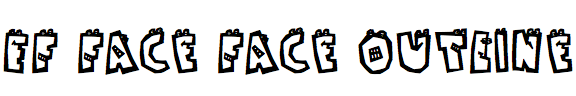 EF Face Face Outline