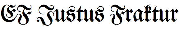 EF Justus Fraktur