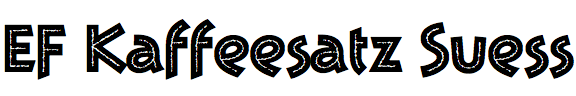 EF Kaffeesatz Suess