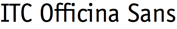 ITC Officina Sans (EF)