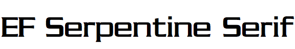 EF Serpentine Serif