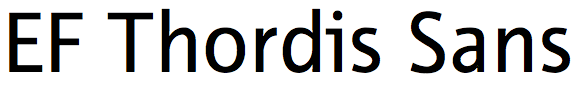 EF Thordis Sans